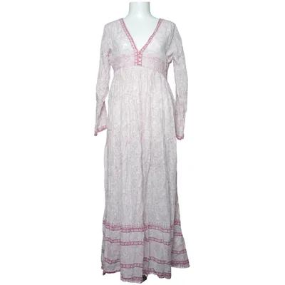 Maxi dress (White, Pink) from Blue Cotton