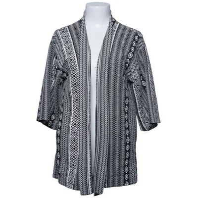 Cardigan (Noir, Blanc) de Amy's Stories Coton, Élasthane, Polyester