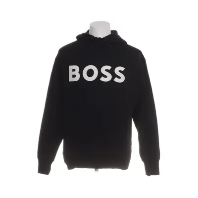 Huvtröja (Svart) från Boss Bomull, Elastan