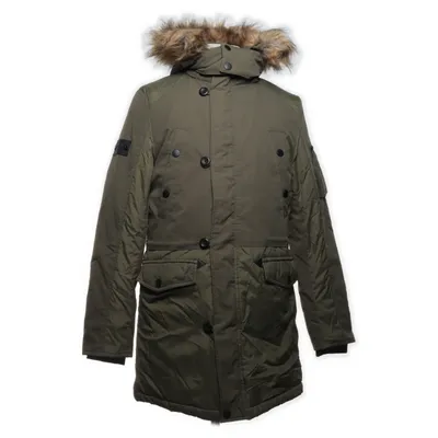 Parka (Green) from Indigo Polyamide, Polyester