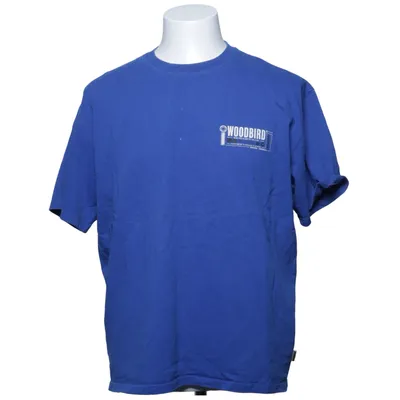 T-shirt (Blue) from Woodbird Recycled cotton