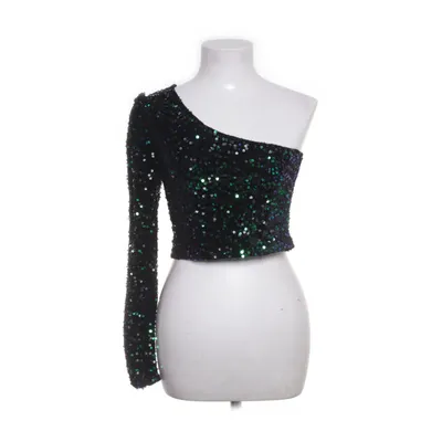 Crop top (Zwart, Groen) van JDY Polyester, Elastaan