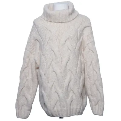 Pul à col roulé (Beige) de Zara Knitwear