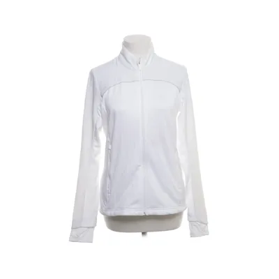 Träningsjacka (Vit, Grå) från Adidas Elastan, Nylon, Polyester