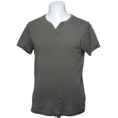Henley T-shirt (Grøn) fra Barrels and Oil Bomuld