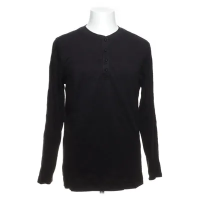Henley shirt (Black) from Camargue Cotton