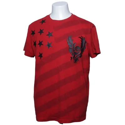 T-shirt (Rød) fra Raw Blue Bomuld, Polyester