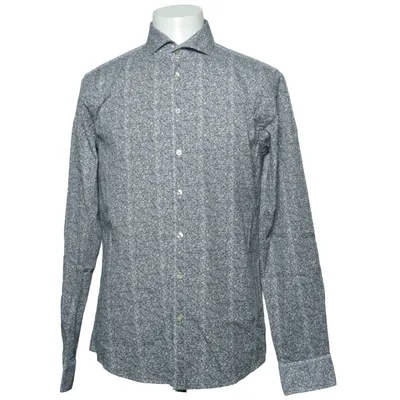 Chemise (Bleu, Blanc, Multicolore) de Bertoni Coton, Élasthane