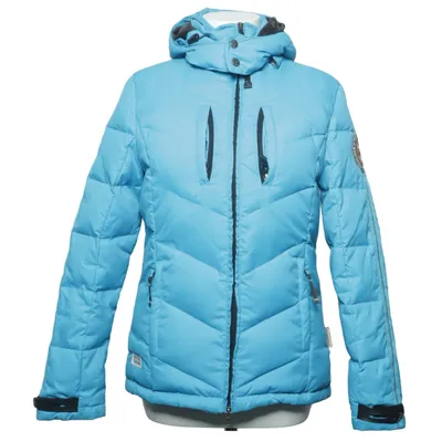Down jacket (Blue) from Marin Alpin Down, Feather, Polyamide, Polyester