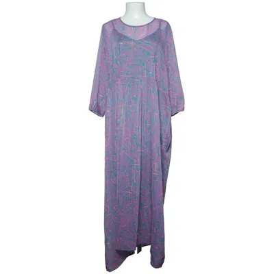 Robe (Violet, Vert, Rose) de Rue de Femme Élasthane, Polyester, Viscose