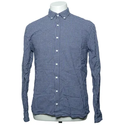 Button down shirt (Blue, White) from These Glory Days Cotton