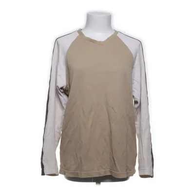Långärmad t-shirt (Beige, Vit) från H&M Bomull