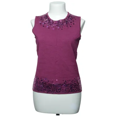 Tanktop  (Lilla) fra Un Deux Trois Polyamid, Silke, Viscose
