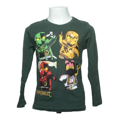 Långärmad t-shirt (Grön, Flerfärgad) från LEGO Bomull