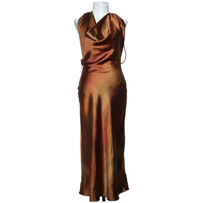 Maxikjole (Brun) fra Zara Polyester