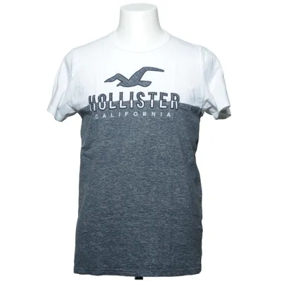 T-shirt (Grå, Vit) från Hollister California Bomull