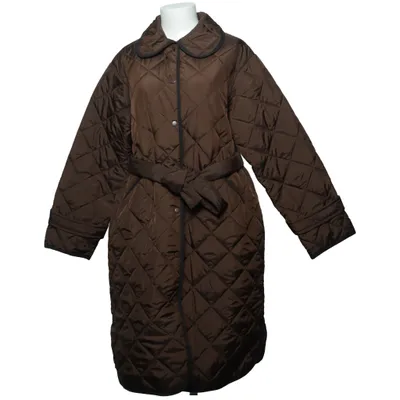 Frakke (Brun) fra Pieces Genanvendt polyester