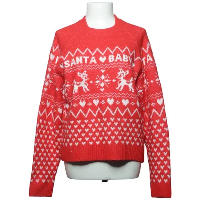 Pull de Noël (Rouge, Blanc) de FB Sister Knitwear Acrylique, Élasthane, Polyester