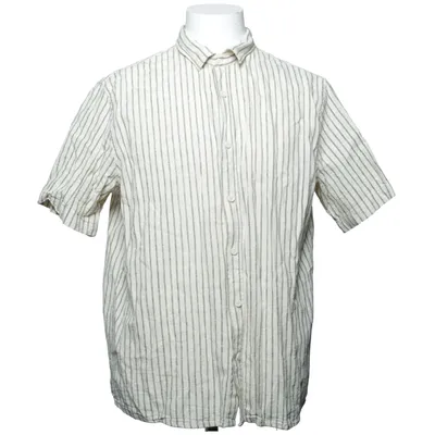 Kortärmad skjorta (Beige, Vit) från Xside Bomull