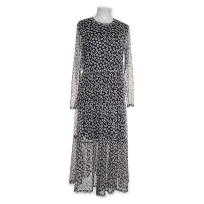 Maxi jurk (Zwart, Wit) van Noisy May Polyester, Elastaan