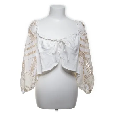 Crop top (Vit, Beige) från Free People Bomull
