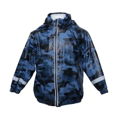 Regenjack (Blauw, Zwart) van Rainbusters Polyurethaan