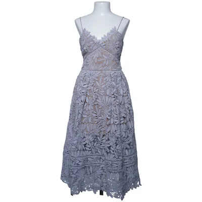 Jurk (Blauw) van Self-Portrait Katoen, Elastaan, Polyester