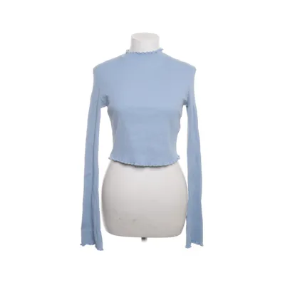Crop top (Blauw) van NA-KD Elastaan, Katoen
