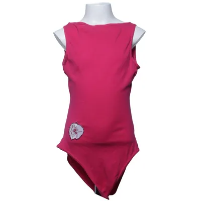 Justaucorps de gymnastique (Rose) de Carite Coton, Élasthane