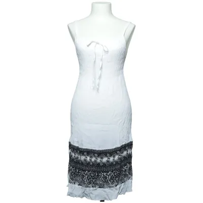 Kjole (Hvid, Sort) fra Inspiration Bomuld, Polyester