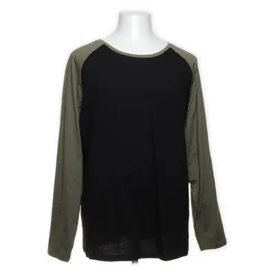 Long sleeve T-shirt (Black, Green) from EMP Cotton