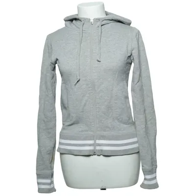 Hoodie (Gray, White) from Resteröds Acrylic, Cotton