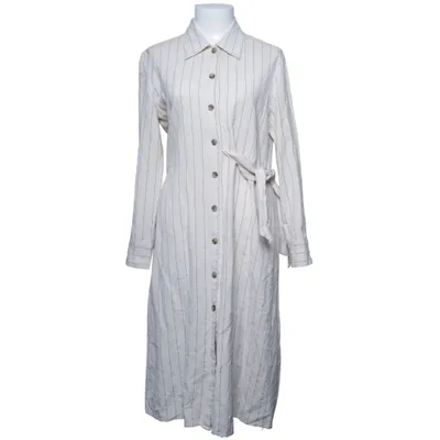 Shirt dress (Beige) from Norr Linen, Viscose