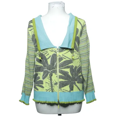 Cardigan (Bleu, Vert, Multicolore) de Eva & Claudi Coton, Polyamide, Polyester, Viscose