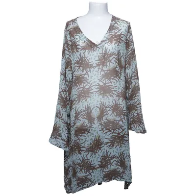 Tunique (Vert, Marron, Multicolore) de Tone Barker Silk Soie