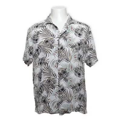 Kortärmad skjorta (Vit, Svart, Flerfärgad) från Jake*s Collection Viskos