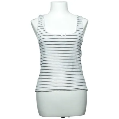 Tanktop  (Hvid, Sort, Flerfarvet) fra Divided by H&M Bomuld, Elastan
