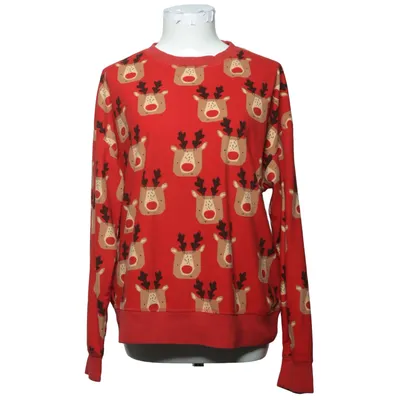 Julesweater (Rød, Flerfarvet) fra Next Polyester