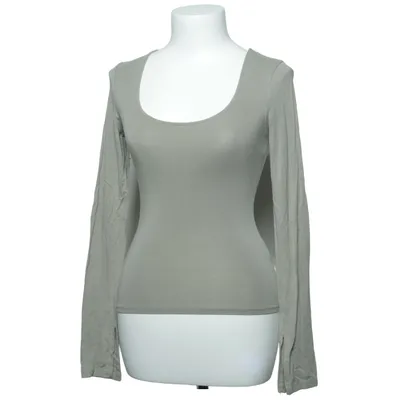 Langarmshirt (Grau) von Gina Tricot Elasthan, Viskose
