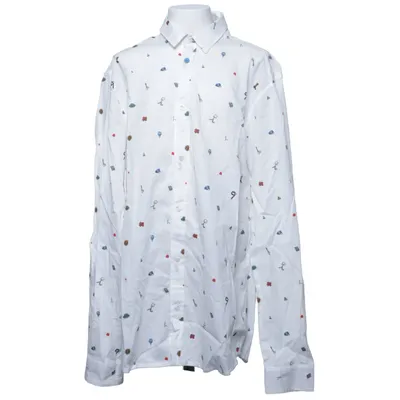 Chemise (Blanc, Multicolore) de Paul Smith Junior Coton