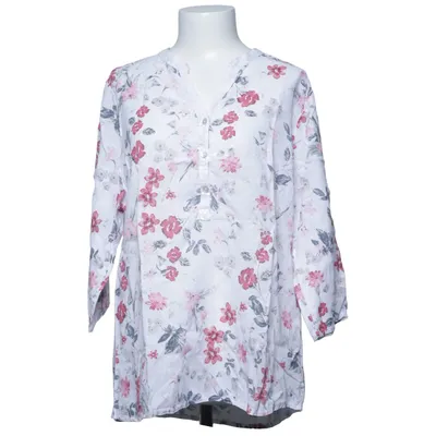 Blus (Vit, Röd, Grön) från Fashion Highlight Linne, Viskos