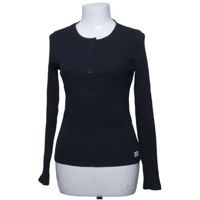 Henley shirt (Zwart) van Levi Strauss & Co Katoen, Elastaan