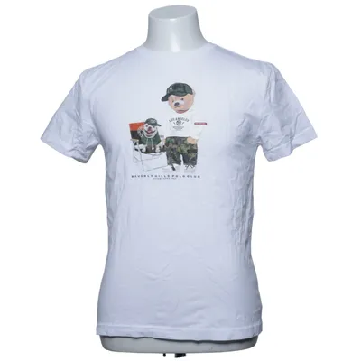 T-shirt (Wit) van Beverly Hills Polo Club Katoen