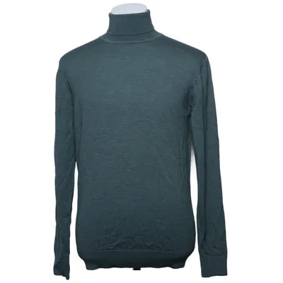 Turtleneck (Green) from John Henric Merino wool