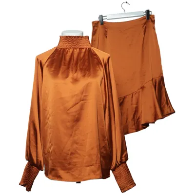 Sæt (Orange) fra By Malina Collection Polyester