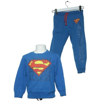 Mjukisset (Blå) från Superman Bomull, Polyester