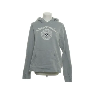 Huvtröja (Grå) från Abercrombie & Fitch Bomull, Polyester