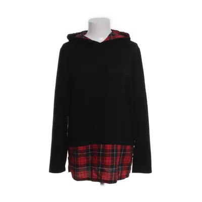 Capuchon sweater (Zwart) van Jean Pascale Polyester, Viscose, Elastaan, Katoen