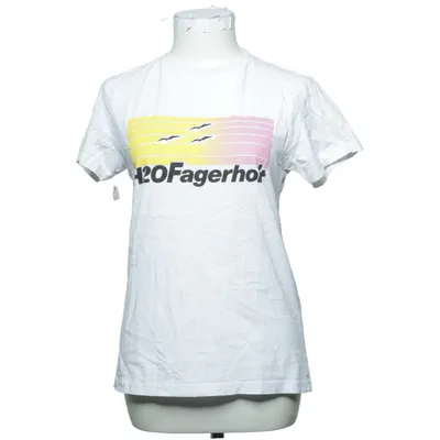 T-shirt (Vit, Flerfärgad) från H2O Fagerholt Bomull