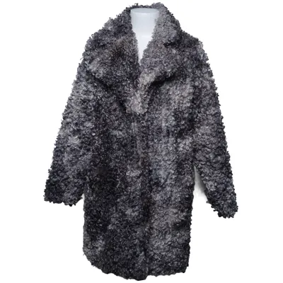 Coat (Gray, Black, White) Polyester
